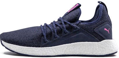 (Women) Puma Nrgy Neko Knit Low Running Shoes White/purple 191477-12 (Women) Puma Nrgy Neko Knit Low Running Shoes White/purple 191477-12