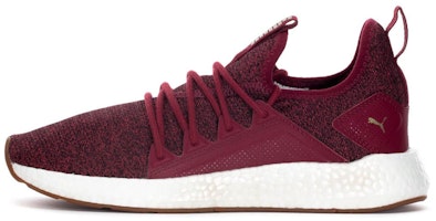 (Women) Puma Nrgy Neko Knit Low-Top Sneakers Red/White 191477-05 (Women) Puma Nrgy Neko Knit Low-Top Sneakers Red/White 191477-05