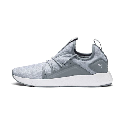 (W) Puma Nrgy Neko Knit Running Shoes 'Grey White'