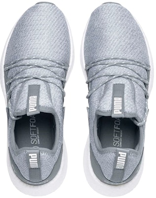 (Women) Puma Nrgy Neko Knit Running Shoes 'Grey White' 191477-02 Lookbook (Women) Puma Nrgy Neko Knit Running Shoes 'Grey White' 191477-02