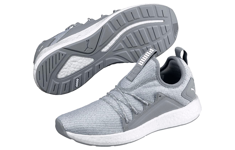 Lookbook (W) Puma Nrgy Neko Knit Laufschuhe ''Grau Weiß'' 191477-02