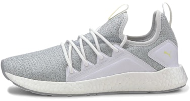 (Women) Puma NRGY Neko Knit White/Grey 191477-26 (Women) Puma NRGY Neko Knit White/Grey 191477-26