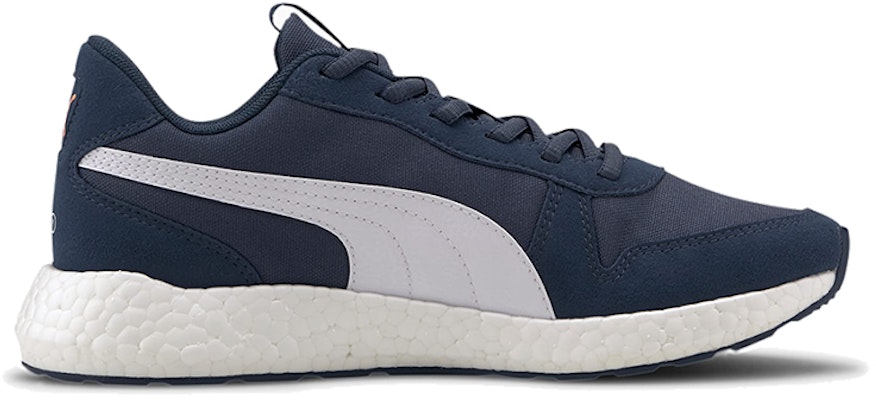 (Women) Puma Nrgy Neko Retro Low Running Shoes Blue/White 192617-08 Order (Women) Puma Nrgy Neko Retro Low Running Shoes Blue/White 192617-08