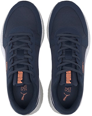 (Women) Puma Nrgy Neko Retro Low Running Shoes Blue/White 192617-08 Lookbook (Women) Puma Nrgy Neko Retro Low Running Shoes Blue/White 192617-08