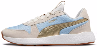 (Women) Puma Nrgy Neko Retro Sweet What Vintage Running Shoes Grey/Blue 192748-01 (Women) Puma Nrgy Neko Retro Sweet What Vintage Running Shoes Grey/Blue 192748-01