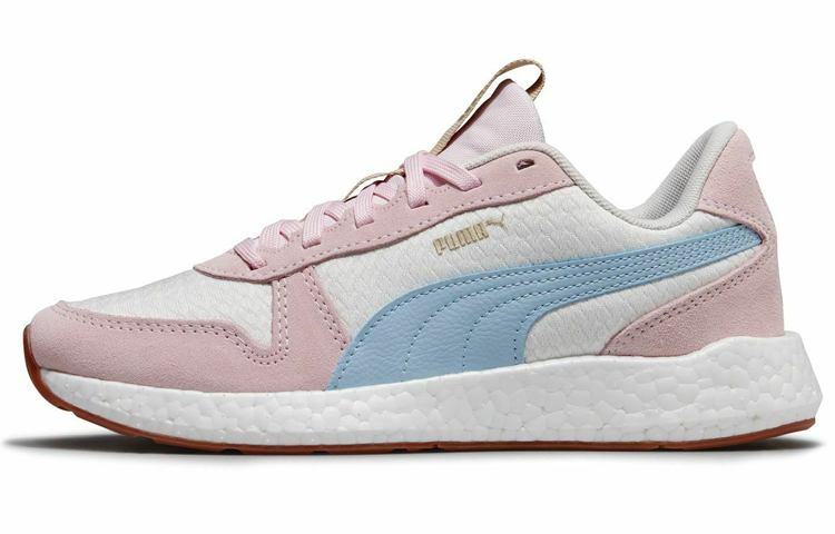 (Women) Puma Nrgy Neko Retro Sweet What Vintage Running Shoes White/Pink 192748-02