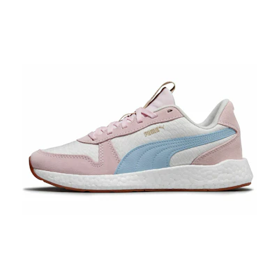 (W) Puma Nrgy Neko Retro Sweet What Vintage Running Shoes White/Pink