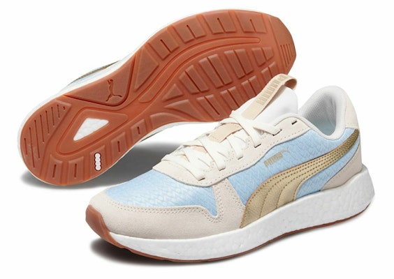 (Women) Puma Nrgy Neko Retro Sweet What Vintage Running Shoes Grey/Blue 192748-01 Shop (Women) Puma Nrgy Neko Retro Sweet What Vintage Running Shoes Grey/Blue 192748-01