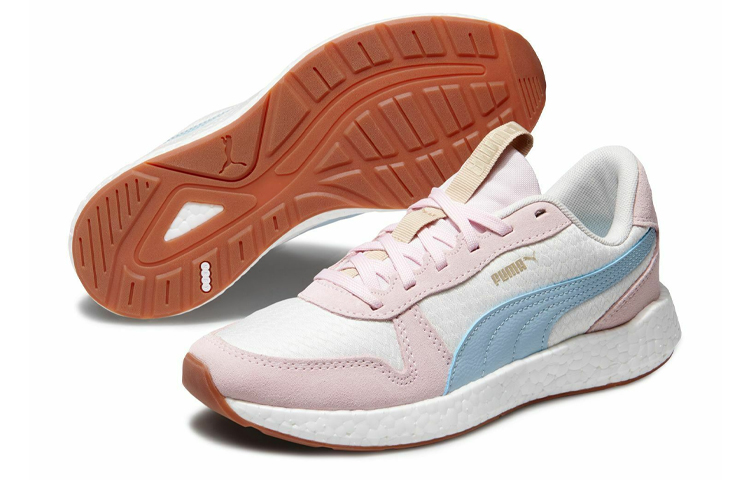 Shop (W) 푸마 Nrgy 네코 레트로 빈티지 런닝화 (화이트/핑크) 192748-02