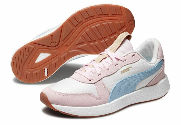 (Women) Puma Nrgy Neko Retro Sweet What Vintage Running Shoes White/Pink 192748-02 Shop (Women) Puma Nrgy Neko Retro Sweet What Vintage Running Shoes White/Pink 192748-02