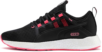 (Women) Puma Nrgy Neko Turbo Shoes Black/White/Pink 192812-01 (Women) Puma Nrgy Neko Turbo Shoes Black/White/Pink 192812-01