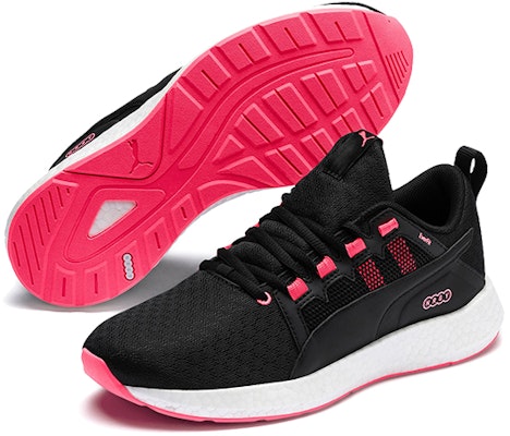 (Women) Puma Nrgy Neko Turbo Shoes Black/White/Pink 192812-01 Purchase (Women) Puma Nrgy Neko Turbo Shoes Black/White/Pink 192812-01