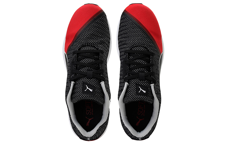 Lookbook (W) 푸마 NRGY 리서지 로우 러닝화 (검/빨/흰) 191601-02