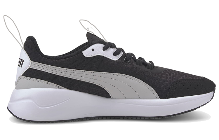 Order (W) Puma Nuage Run Hitam/Kelabu/Putih Kasut Rendah 371950-01