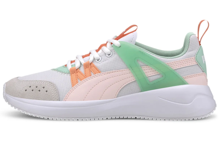 (W) Puma Nuage Run Cage /Green/Pink 'Grey'