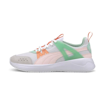 (W) Puma Nuage Run Cage /Green/Pink 'Grey'