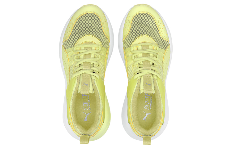 (W) Puma Nuage Run Cage Green/White Low sneakers 圖 4