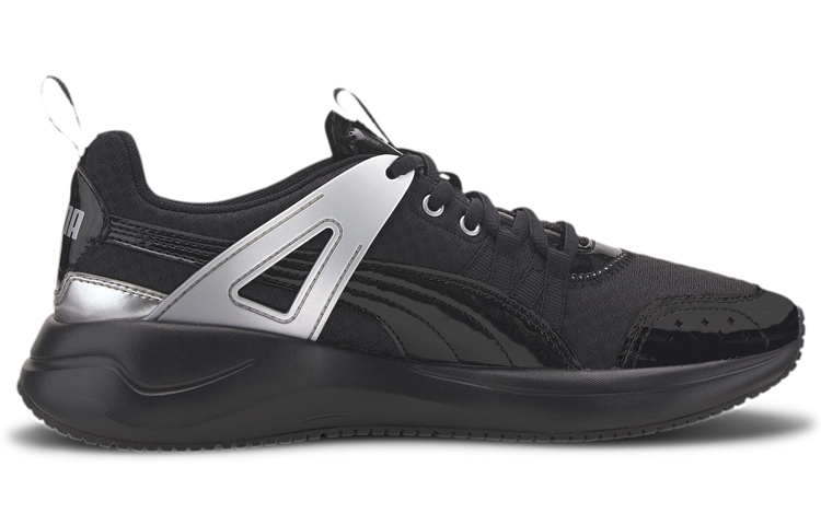Order (W) Puma Nuage Run Cage Metallic ''Zwart. Zilver'' 372850-01