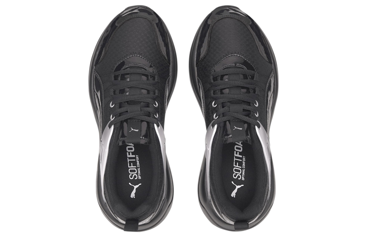Lookbook (W) Puma Nuage Run Cage Metallic ''Zwart. Zilver'' 372850-01