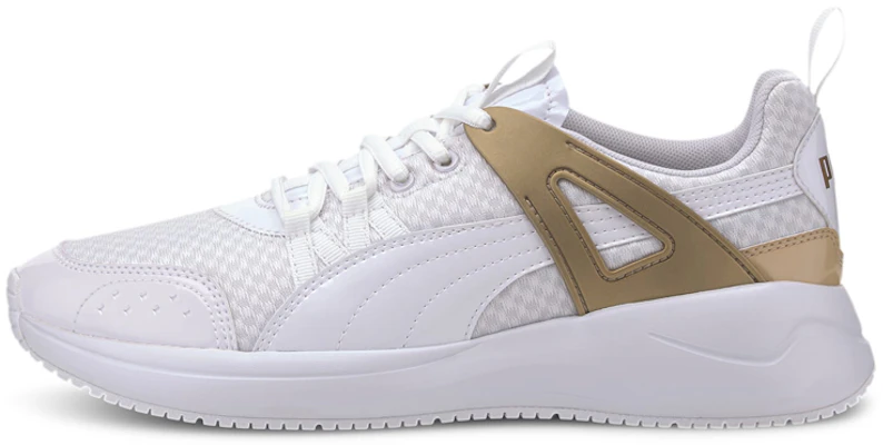 PUMA 雲層 Run Cage 閃光 低筒 跑鞋 女款 白金 Buy PUMA 雲層 Run Cage 閃光 低筒 跑鞋 女款 白金