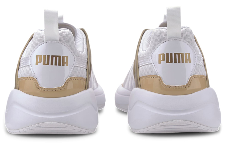 Lookbook (W) Puma Nuage Run Cage Metallic ''Weiß Gold'' Sneakers 372850-02