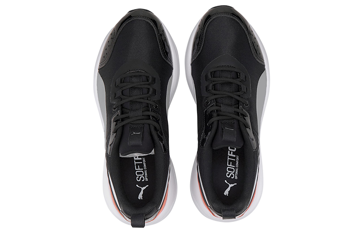 (W) Puma Nuage Run Pearl Black/Grey/Orange Low sneakers 圖 4