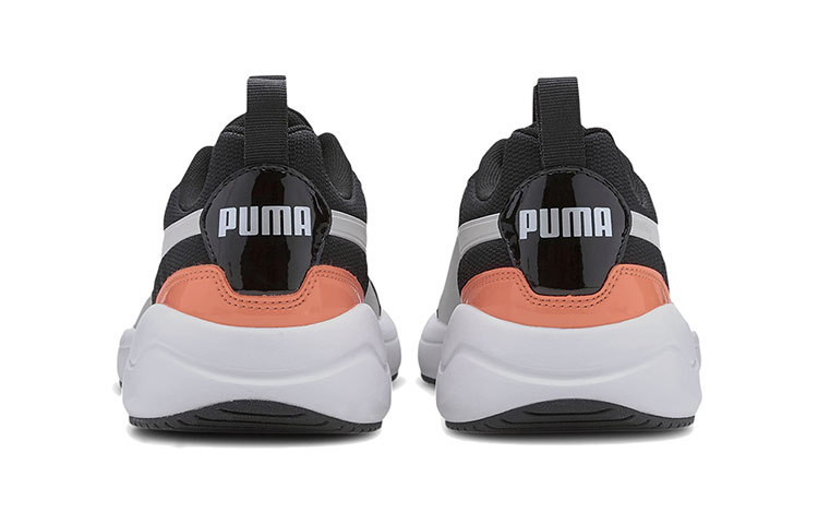 (W) Puma Nuage Run Pearl Black/Grey/Orange Low sneakers 圖 5