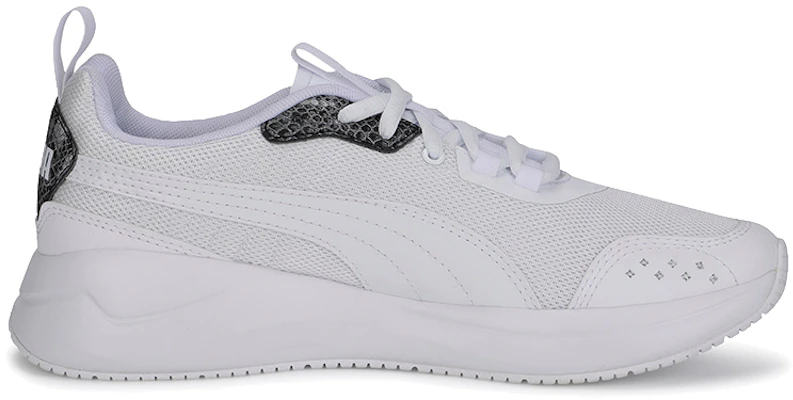 (W) Puma Nuage Run Snake Wit/Zwart Sportschoenen 373221-01 Order (W) Puma Nuage Run Snake Wit/Zwart Sportschoenen 373221-01