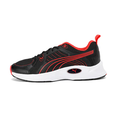 (W) Puma Nucleus Run Imeva Low Black/Red/White