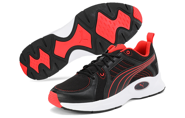 (W) Puma Nucleus Run Imeva Low Black/Red/White 圖 5