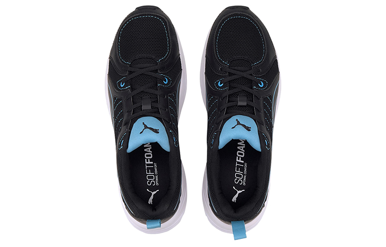 (W) Puma Nucleus Run Imeva Low Black/White/Blue 圖 3