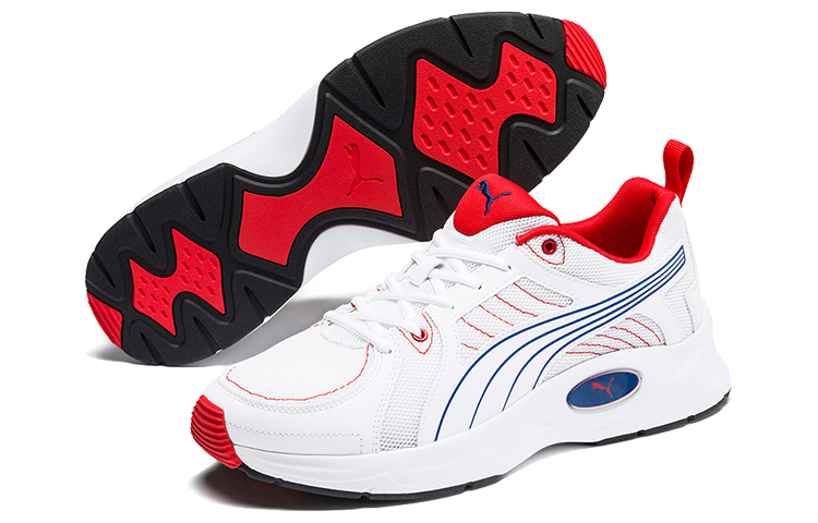 Purchase (W) Puma Nucleus Run Imeva Basse Blanc/Bleu/Rouge 369869-04