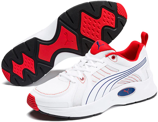 (W) Puma Nucleus Run Imeva Basse Blanc/Bleu/Rouge 369869-04 Purchase (W) Puma Nucleus Run Imeva Basse Blanc/Bleu/Rouge 369869-04