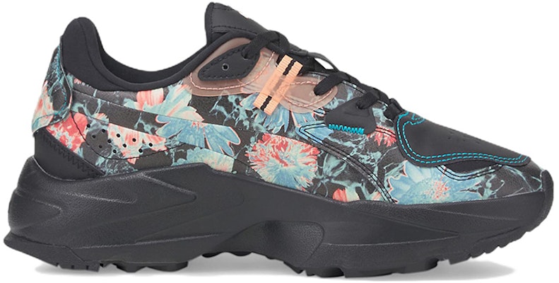 (W) Puma Orchid HF 'Hitam Merah Biru' 384087-01 Order (W) Puma Orchid HF 'Hitam Merah Biru' 384087-01