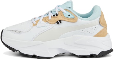 (Women) Puma Orkid 'White Blue Brown' 383136-06 (Women) Puma Orkid 'White Blue Brown' 383136-06