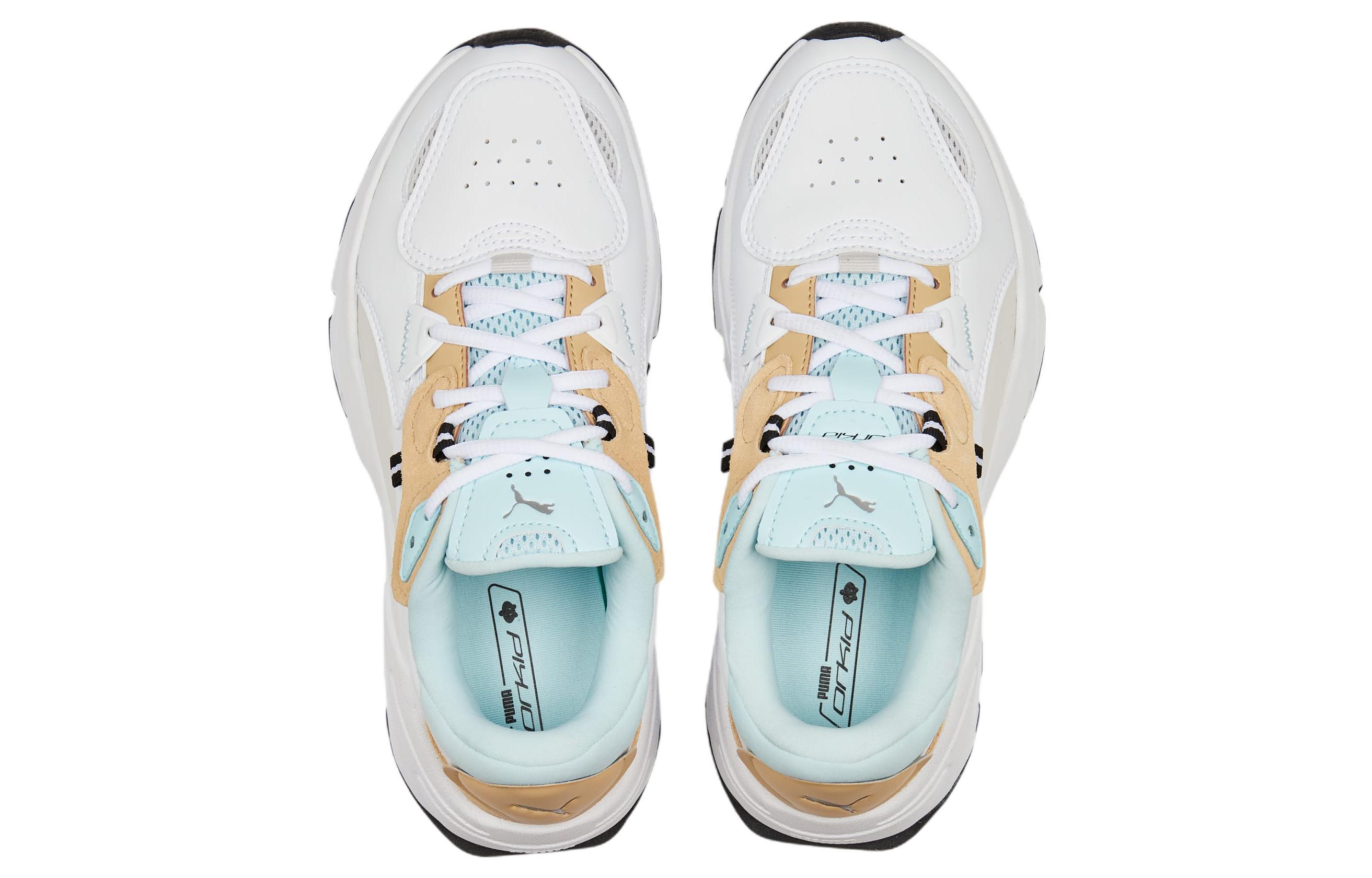 Shop (W) Puma Orkid ''Blanc Bleu Marron'' 383136-06
