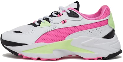 (Women) Puma Orkid Neon 'White Luminous Pink' 385400-01 (Women) Puma Orkid Neon 'White Luminous Pink' 385400-01