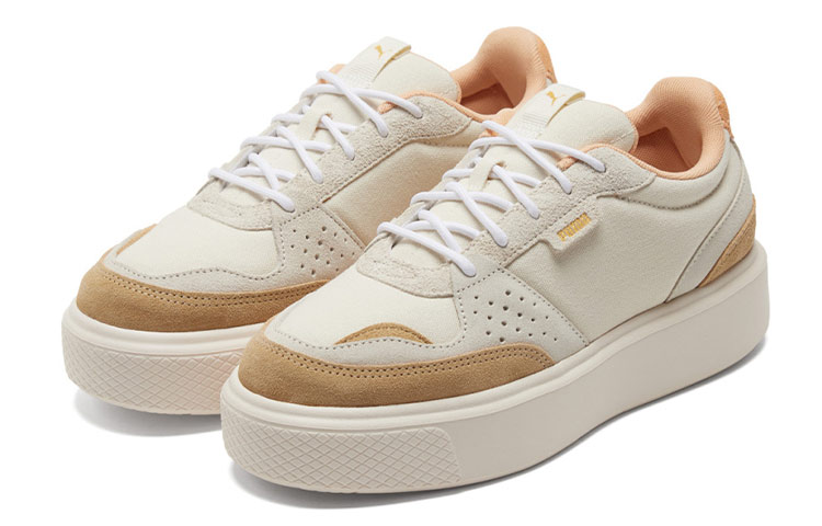 (W) Puma Oslo Femme Pxp Sneakers Beige/White 圖 3