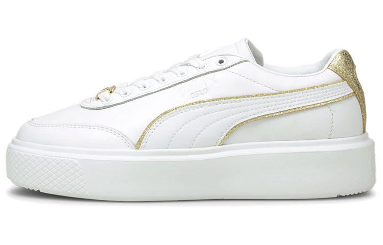 (W) Puma Oslo Maja 'Metal - White Team Gold'