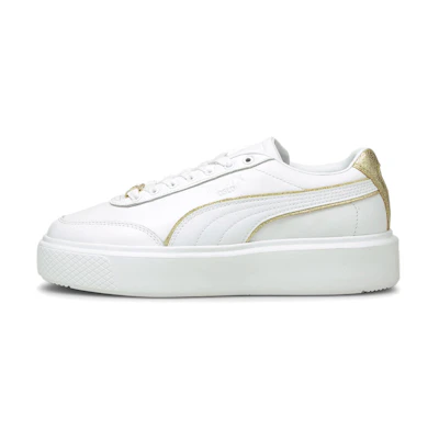 (W) Puma Oslo Maja 'Metal - White Team Gold'
