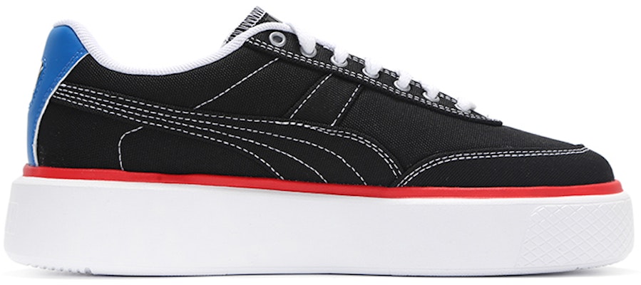 (Women) Puma Oslo Maja 'Summer - Black High Risk Red' 375058-02 Order (Women) Puma Oslo Maja 'Summer - Black High Risk Red' 375058-02