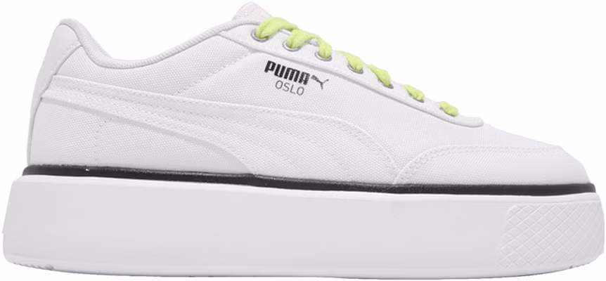 (W) プーマ オスロ・マヤ 「サマー・白黄」 (Puma Oslo Maya "Summer - White/Yellow") 375058-01 Buy (W) プーマ オスロ・マヤ 「サマー・白黄」 (Puma Oslo Maya "Summer - White/Yellow") 375058-01