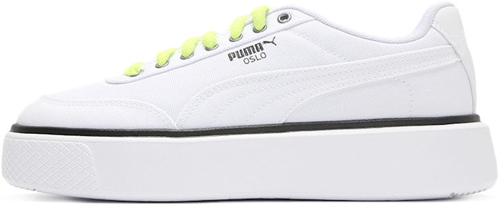(W) プーマ オスロ・マヤ 「サマー・白黄」 (Puma Oslo Maya "Summer - White/Yellow") 375058-01 Buy (W) プーマ オスロ・マヤ 「サマー・白黄」 (Puma Oslo Maya "Summer - White/Yellow") 375058-01