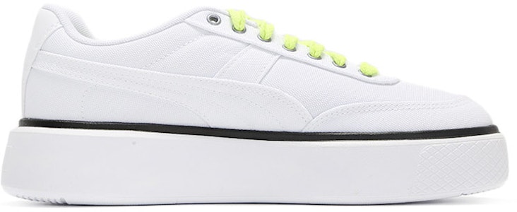 (W) プーマ オスロ・マヤ 「サマー・白黄」 (Puma Oslo Maya "Summer - White/Yellow") 375058-01 Order (W) プーマ オスロ・マヤ 「サマー・白黄」 (Puma Oslo Maya "Summer - White/Yellow") 375058-01