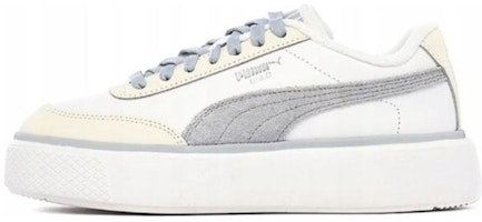 (Women) Puma Oslo Maja 'White Blue Fog' 381128-02 (Women) Puma Oslo Maja 'White Blue Fog' 381128-02