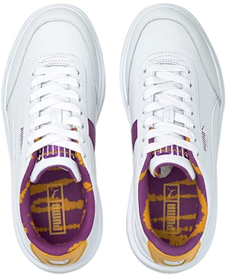 (W) Puma Oslo Maja Sepatu Kasual Putih/Ungu/Kuning 382518-02 Lookbook (W) Puma Oslo Maja Sepatu Kasual Putih/Ungu/Kuning 382518-02