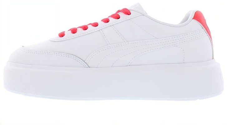 (Women) Puma Oslo Maja 'White Red' 374864-06 Buy (Women) Puma Oslo Maja 'White Red' 374864-06