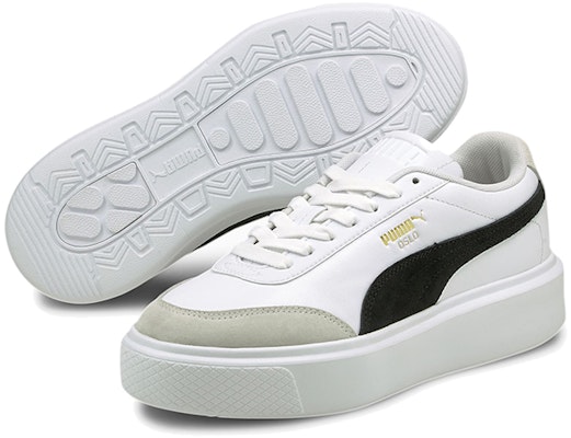 (Women) Puma Oslo Maja Archive 'White Black' 375057-01 Purchase (Women) Puma Oslo Maja Archive 'White Black' 375057-01