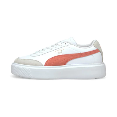 (W) Puma Oslo Maja Archive 'White Elektro Peach'