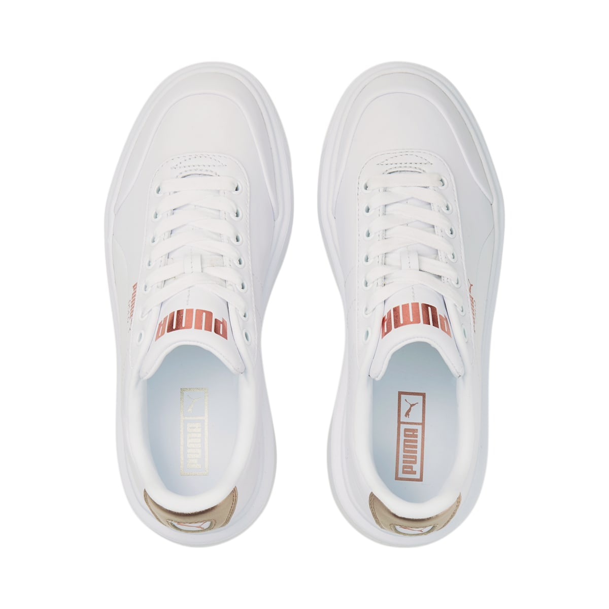 (W) Puma Oslo Maja Clean Metal 'White Ros -Gold' 圖 4